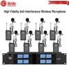HuiDu HD-8ML Wireless 8-Channel UHF Lavalier Microphone System (CN Version)