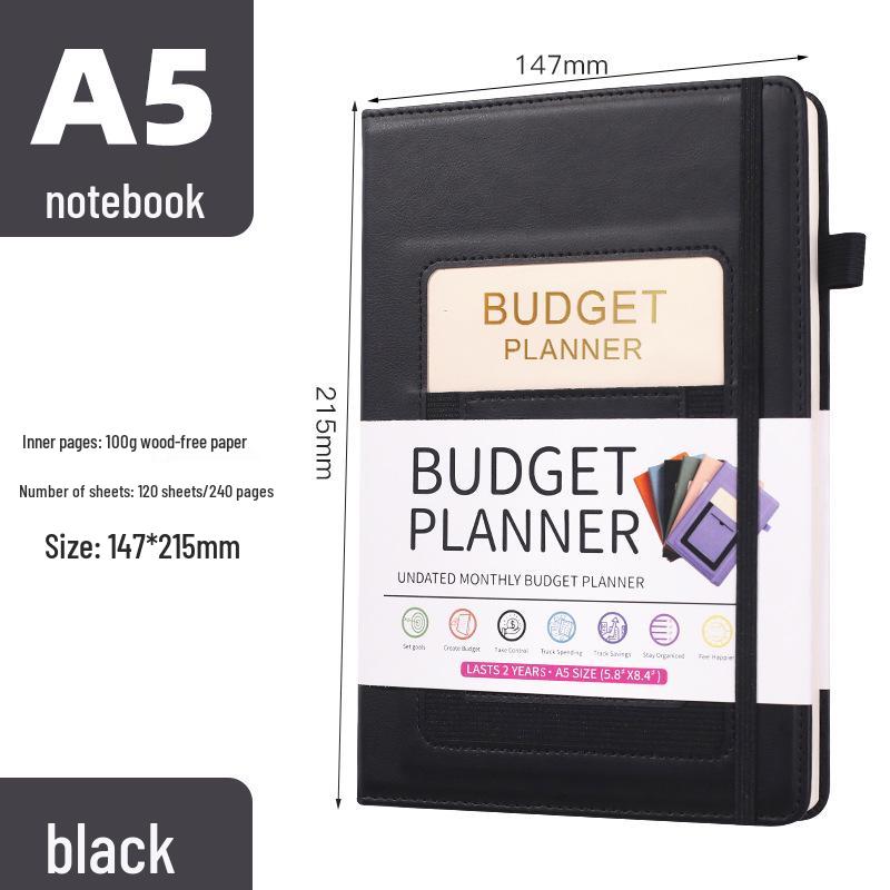 Undated Budget Book: Expense Tracker, Bill Manager & Financial Planner