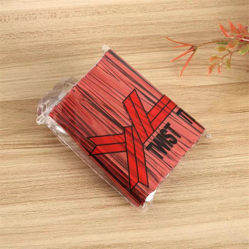 

Wire Tie Strap for Baking, Floral, Metal, Bundling, Food Packaging, and Bag Sealing