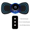 Electric EMS Neck Massager Mini Cervical Back Patch Stimulator Massageador Mat Portable Gel Pad Stickers Slim