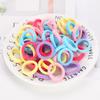 Dětský vlasový palcový vlasový kroužek Miminko nepoškozuje vlasy Gumička Šlacha Základní Malý ručníkový kroužek Barevná šňůrka do vlasů