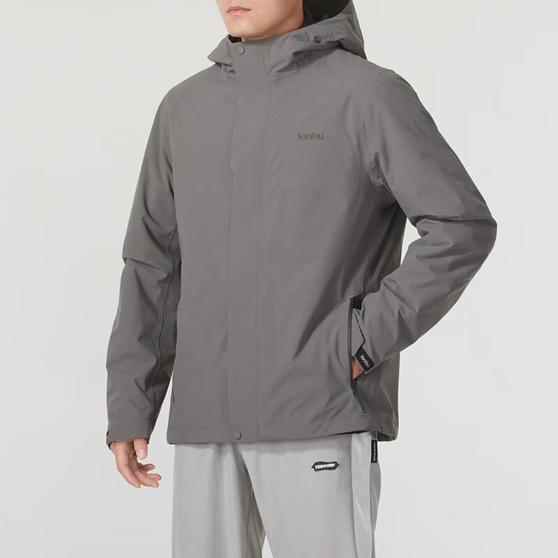 Lanbu Men's Urban Outdoor 3-in-1 Fleece Jacket