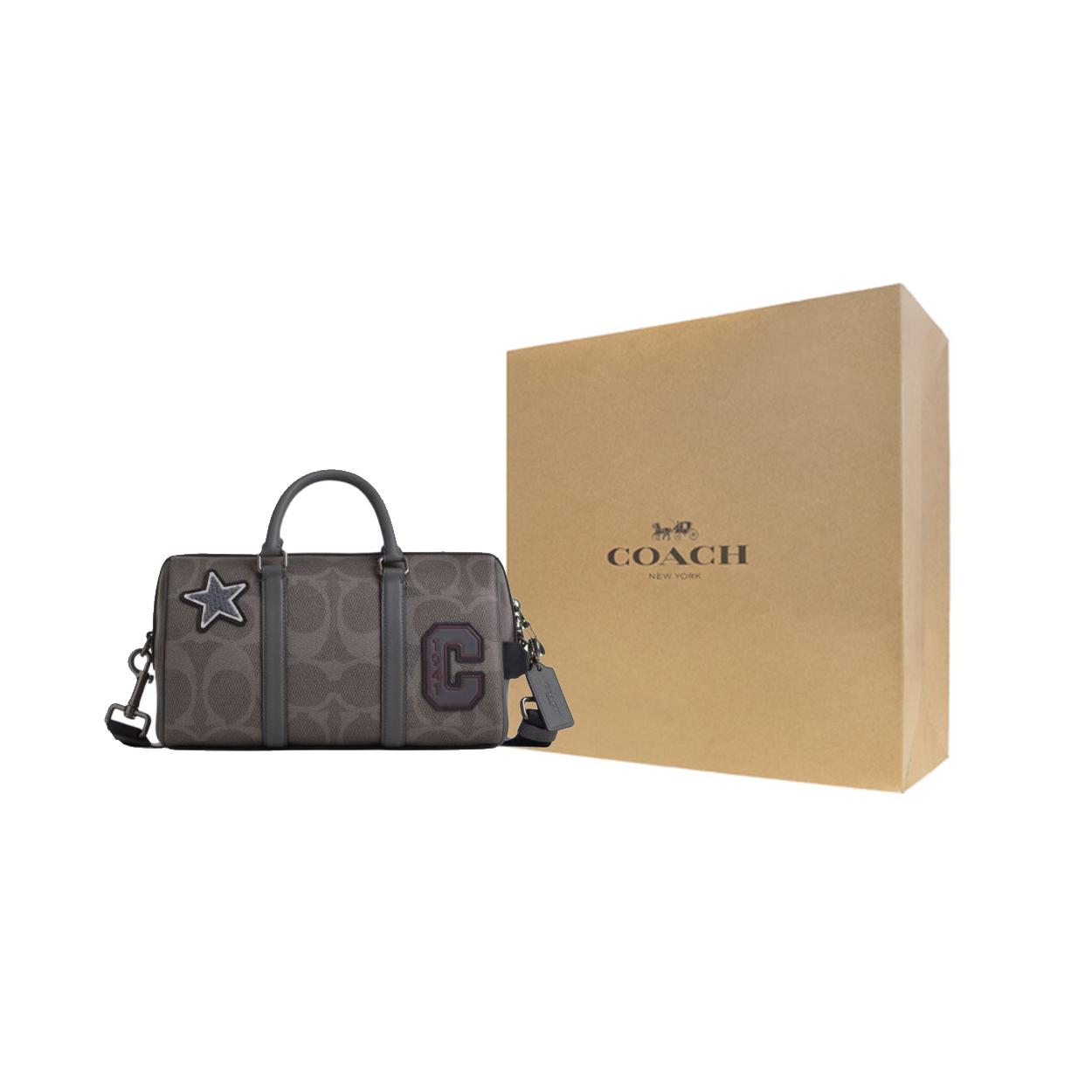 COACH VenturerSignature Artificial Leather With Cow