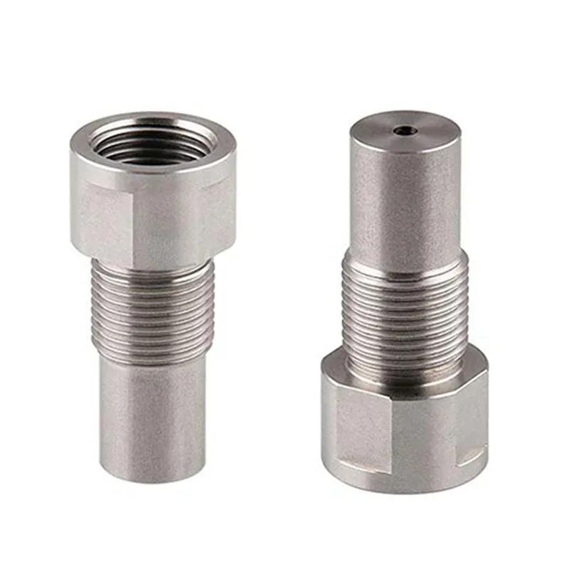 Automotive Parts Oxygen Sensor Connector Adapter Stainless Steel Extended Filter Connector M18*1.5