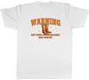 Warning Line Dancing Unisexs TShirt Funny Uncontrollable Boot Scootin Tee Gift