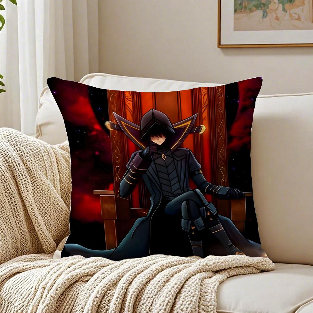 The Eeminence in Shadow Anime Cushion Cover Pillowcase Antidustmite living Room Sofa Decor Cushion Room