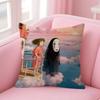 pillow cover sofa cushion cover home room decoration children gift Movie SSpirited AAway Anime