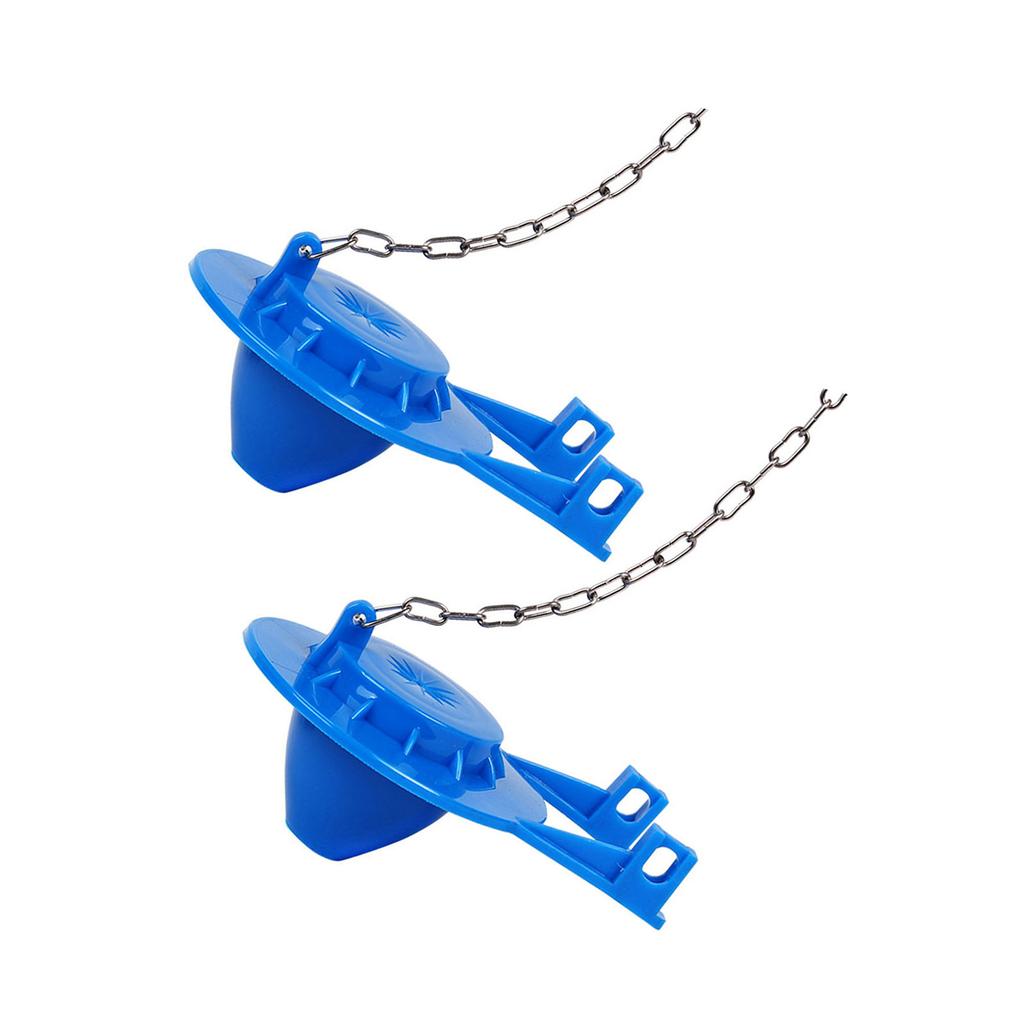2Pcs Toilet Flapper Flush Valves Cover 2inch Universals Toilet Stoppers Flapper Water Saving Flush Valves Flapper