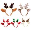 Reindeer Antlers Headband Cute Antler Headband Reindeer Headband for Women Holiday Party Decorations