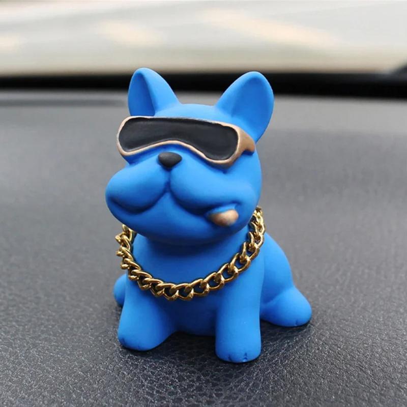 Buldočí ozdoby na auta odolné proti opotřebení Cítit se pohodlně Pryskyřičný materiál Dekorace palubní desky auta Příslušenství do auta Výzdoba interiéru