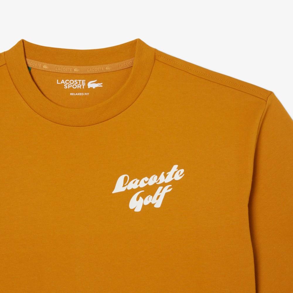 [lacoste] Men's Golf Graphic Short Sleeve T-Shirt TH4825-55N5BV