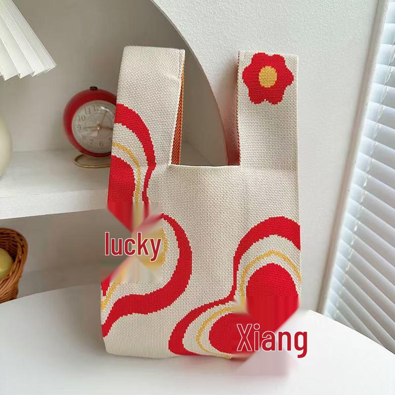 Pletená dárková taška se suvenýrem Rok koně