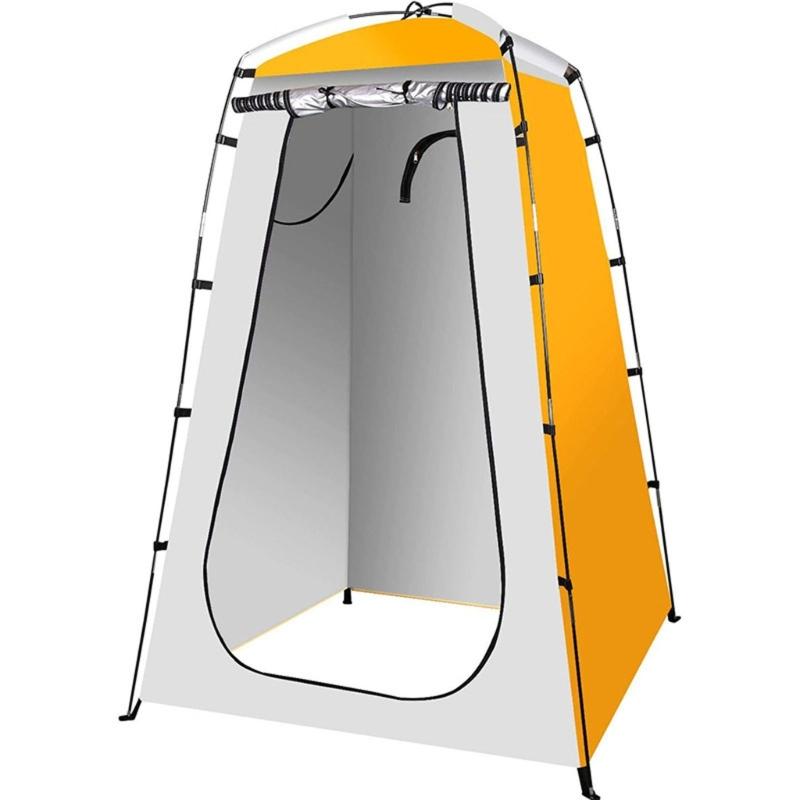 Multifuntional Small Camping Tent with Reinforced Metal Frame Windproofs Design Spacious for Family Travel Activity
