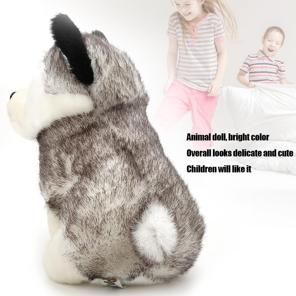Children Kid Cute Huskie Plush Doll Dog Animal Plush Toy Birthday Gift Decoration28cm