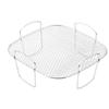 Air Fryers Cooking Rack 304 Stainless Steel Grill Meshes For Simultaneous Frying Steaming Filtering Kitchen Appliances
