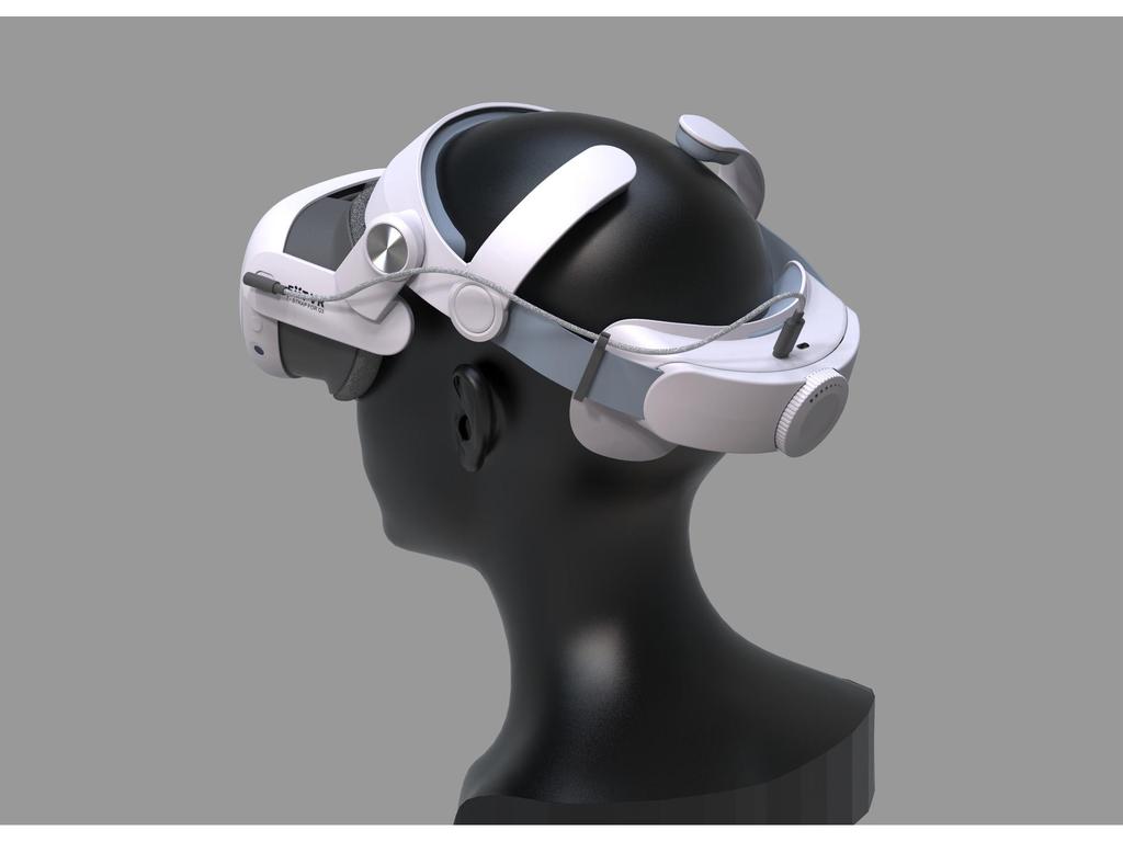 Meta Quest 3/3S VR Accessories T300 Elite Headset with Extended Battery Life