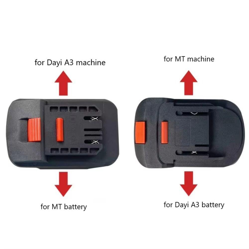New 2 in 1 Lithium Battery Converter 18V Plastic Converter Base Power Tool Adapter Battery Adapter Impact Drill