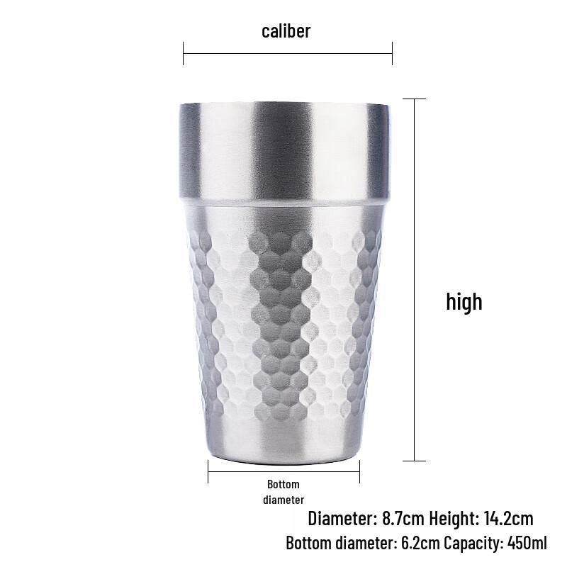 Chaxun 304 Stainless Steel Insulated Tea Cup with Infuser