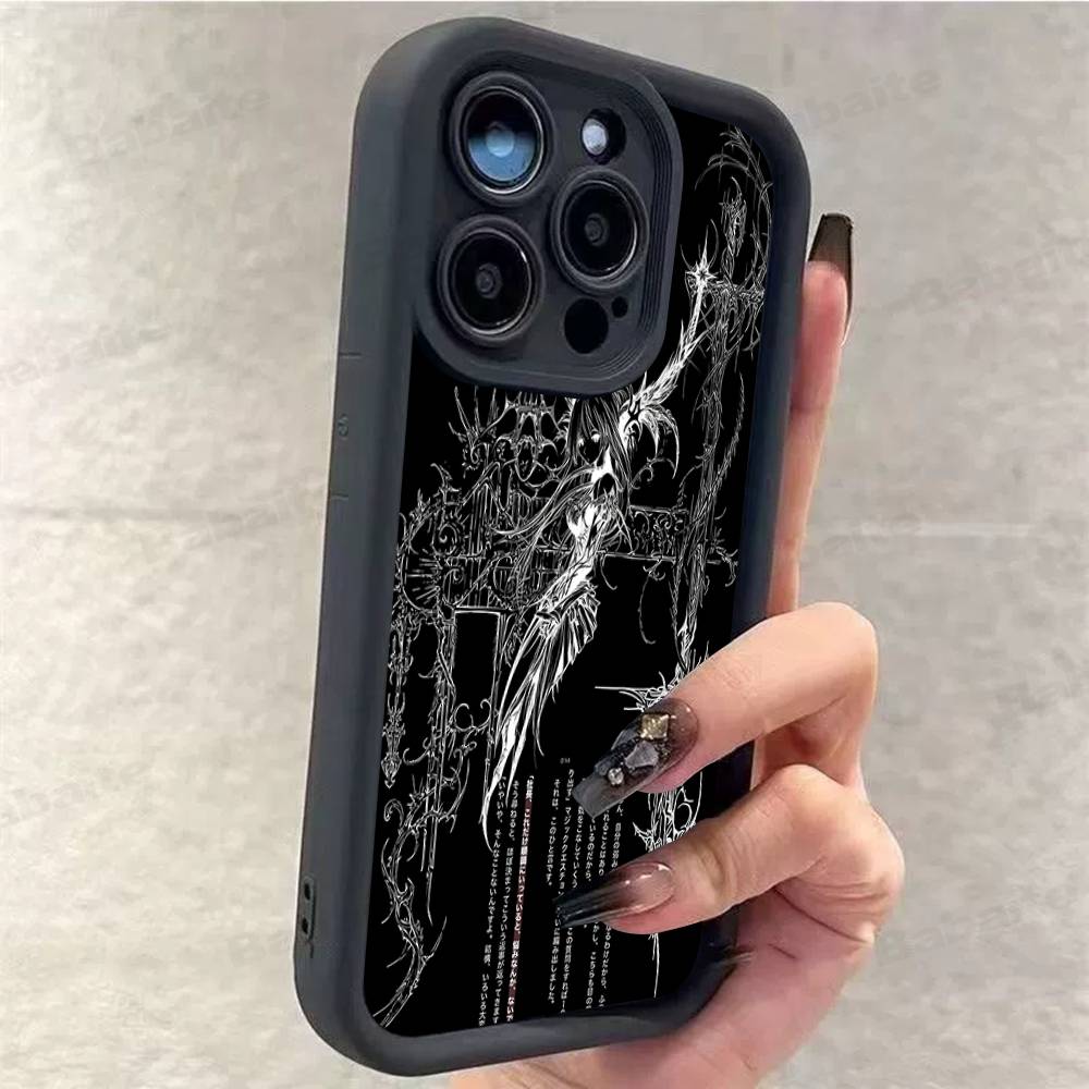 

Готический Кибер-Сигил Крест Чехол для Телефона Для iPhone 17 16 15 14 13 12 11 Pro Max 16E Plus INS Мягкий Чехол iPhone 11 pro