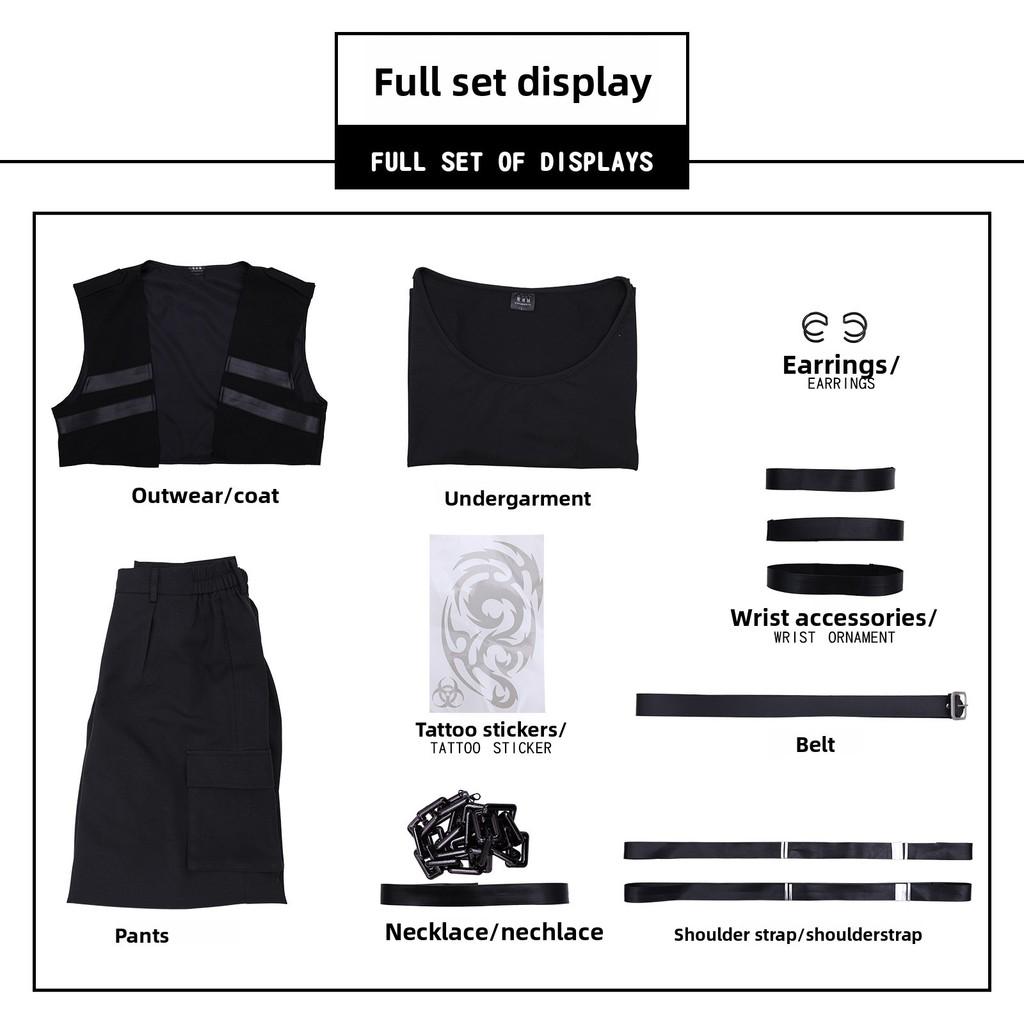 Tamons B Side Kai Rintaro Cosplay Costume With Polyester Fabric For Halloween Anime Fans S