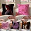 Popular Singer CChappell RRoan Cushion Cover Pillowcase Short Plush Invisible Zipper Room Sofa Cushion Cover