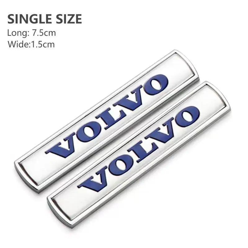 Car Side Logo Sticker Decoration Accessories For Volvo Rdesign Polestar AWD V50 S60 XC60 S40 XC40 XC90 V60 S80 S90 V90 V70 T6 T8