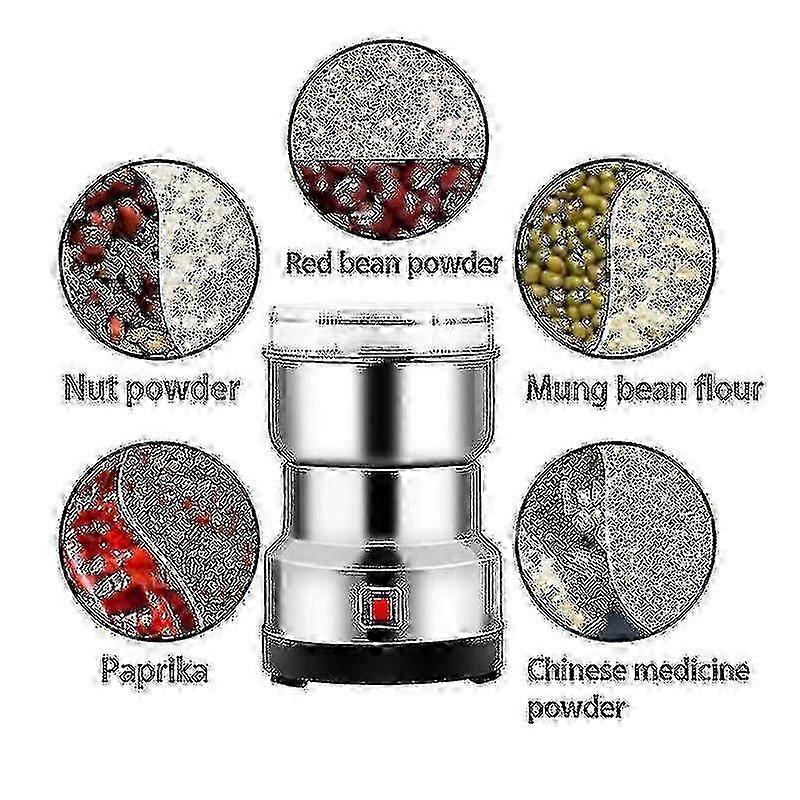 2026 Multifunctional Home Grinder Grain Nuts Beans Spice Grain Grinder Electric Coffee Grinder Kitchen F26