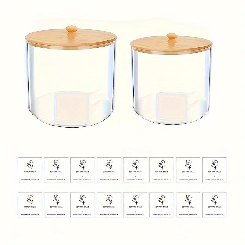 

2-упаковка контейнера для моющего средства для стирки, пластиковый контейнер для хранения и организации белья, контейнер для банок в ванной комнате