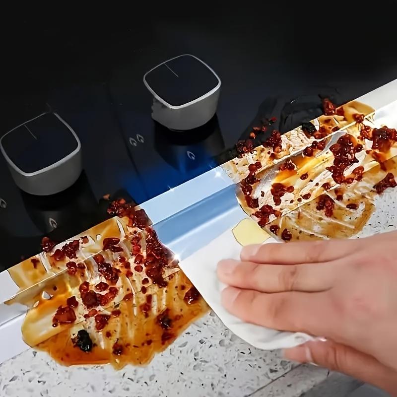 Aluminum Foil Tape For Kitchen Stove Gaps Heat Resistant Waterproof Anti Mold Self Adhesive Fireproof Oil Proof Durable Sealing Strip