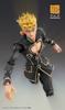 Super Movable Figure Bizarre Adventure Part Giovanna Approximately 150mm PVC ABS Nylon Painted Movable Figure "JoJo's 5" "Giorno Ver.BLACK" & &