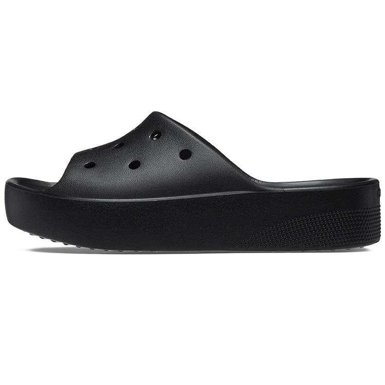 (WMNS) Crocs Platform Slide Crocs Black Women s 208180-001 EU 38-39