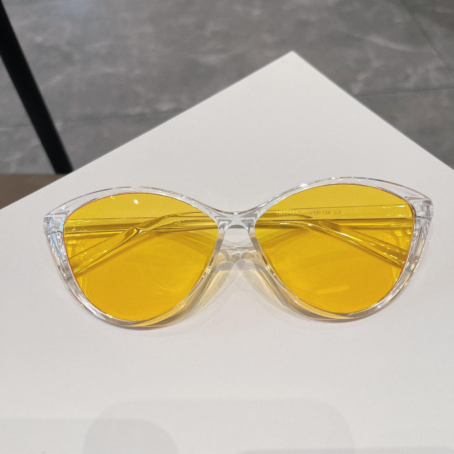 

Солнцезащитные очки «кошачий глаз» в корейском стиле - Легкие, Модные, Защищающие от УФ-лучей, Слим-эффект, Поляризованные для близорукости, Модный солнцезащитный козырек.