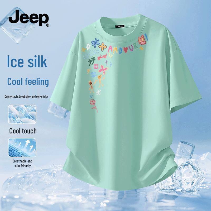 JEEP Men s Ice Silk Quick-Dry T-Shirt 3XL