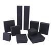 10pcs Jewelry Small Packaging Box Thickened Black Kraft Paper Ring Earring Bracelet Necklace Packaging Box with Interior Sponge