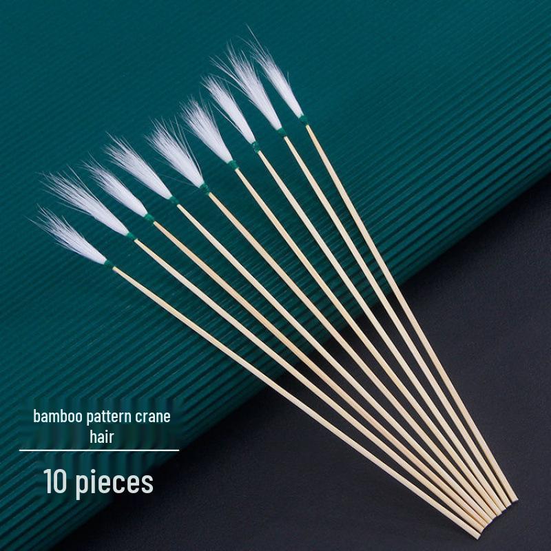 Professional Ear Cleaning Set: Silver Needle, Goose Feather, Chicken Feather, Horse Tail Ear Picks