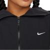 Nike Sportswear Woven Logo Hooded Casual Jacket Women Outerwear Black FN3669-010