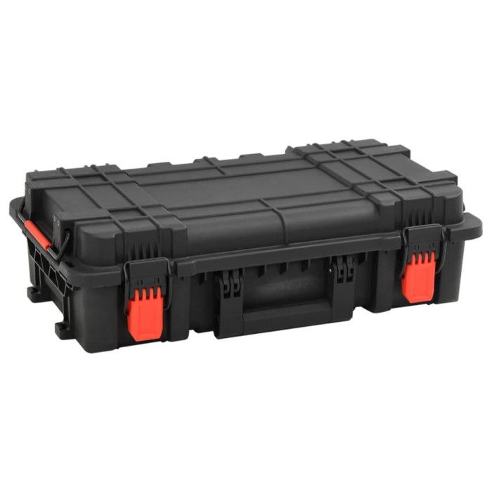 Mallette de transport portable noir 56,5x34x16 cm PP