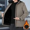 Parka Invernale da Uomo Impermeabile Caldo Taglie Forti Giubbotti Spessi con Cappuccio Largi Antivento