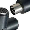 8Pin T Shaped Mics Extension Head 1Male to 2Female Microphone Adapter for Stable Audios Transmission Professional Meeting