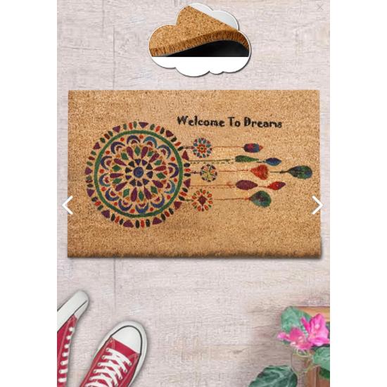 Coco Natural Koko Doormat Bristle Doormat Νήμα καρύδας