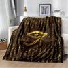 3D Egyptian Pharaoh Oracle Black Cat Printed Blanket Warm Flannel blankets Home bed linings blankets for beds Birthday Gift