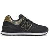 new New Balance 574 Series Gold 'Black Gold White' Women's