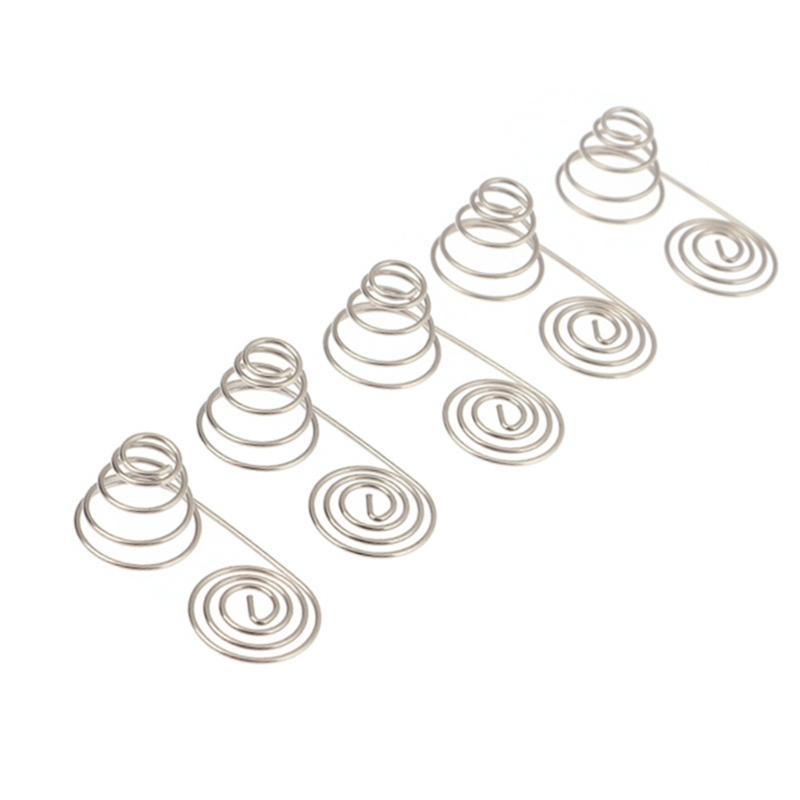 Reliable Metal Coated Battery Coil Contact Plate Coil Springs For 2A Battery Consistent Electrical Linkage