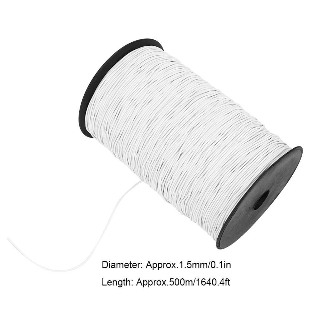 Stretchable Waxed Polyester Cord 1.5mm Diameter Stretchy Bracelet Cord  Beading Projects