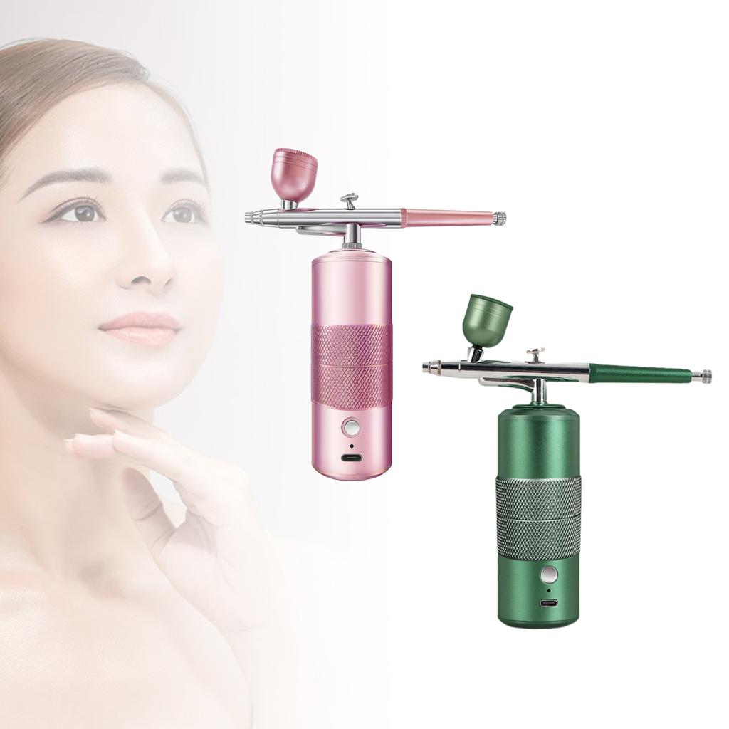 Handheld Airbrush Spray Guns Set Portable Wireless Airbrush Rechargeable Hand Airbrush Set for Makeup Cake Decorations