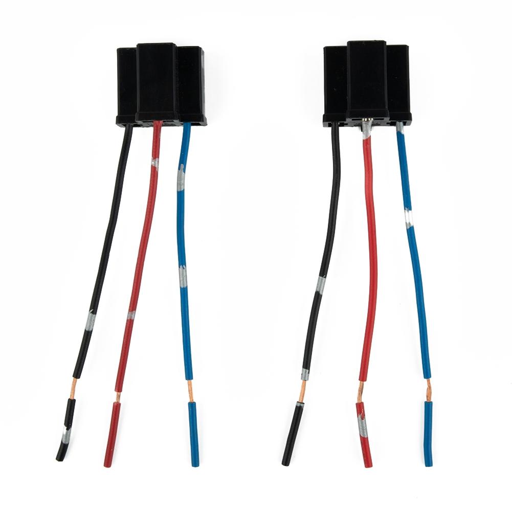 10 Grams Socket 12/24V 2pcs 3 Pin Connector Headlight