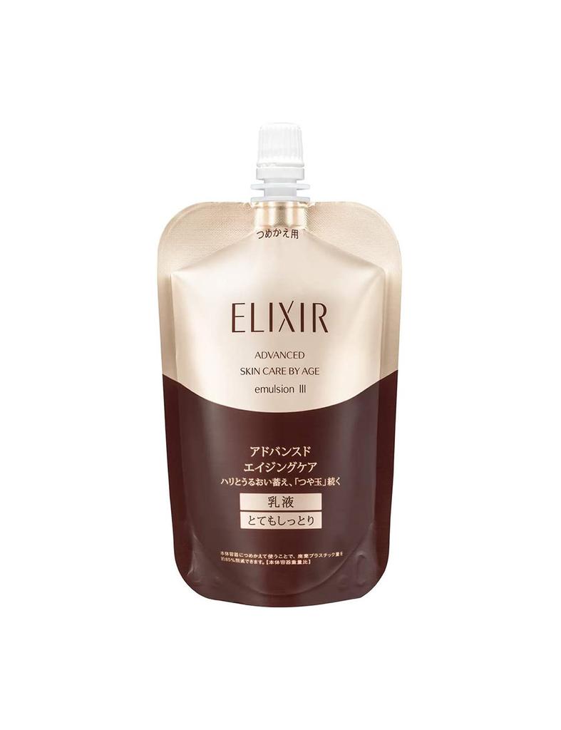 ELIXIR Emulsion T 3 Lotion 3 Refill 110g (Refill) (Very Moist) (x 1)