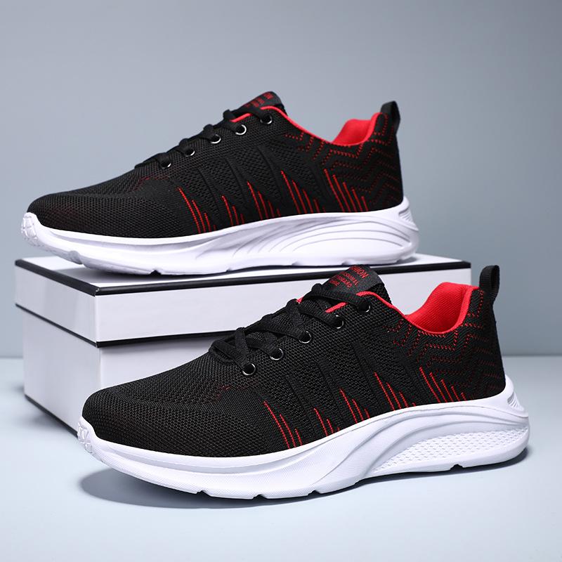 Summer men's shoes 2025 new casual breathable mesh running shoes men's fashion trend outdoor sports shoes