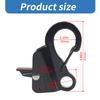 Boat Accessory 316 Stainless Steel Sliding Hook High Strength Marine Hook Simple Installation for Fast Rope Attachment