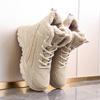 Fashion High-top Women's Snow Boots Plush Warm Cotton Shoes Ladies Anti-slip Winter Outdoor Walking Traveling Shoes Waterproof
